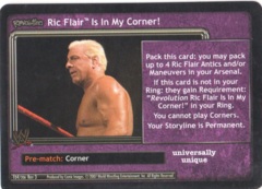 Ric Flair Is In My Corner!